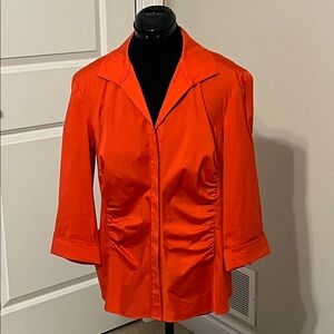 LAFAYETTE 148 Blouse Ruched Top